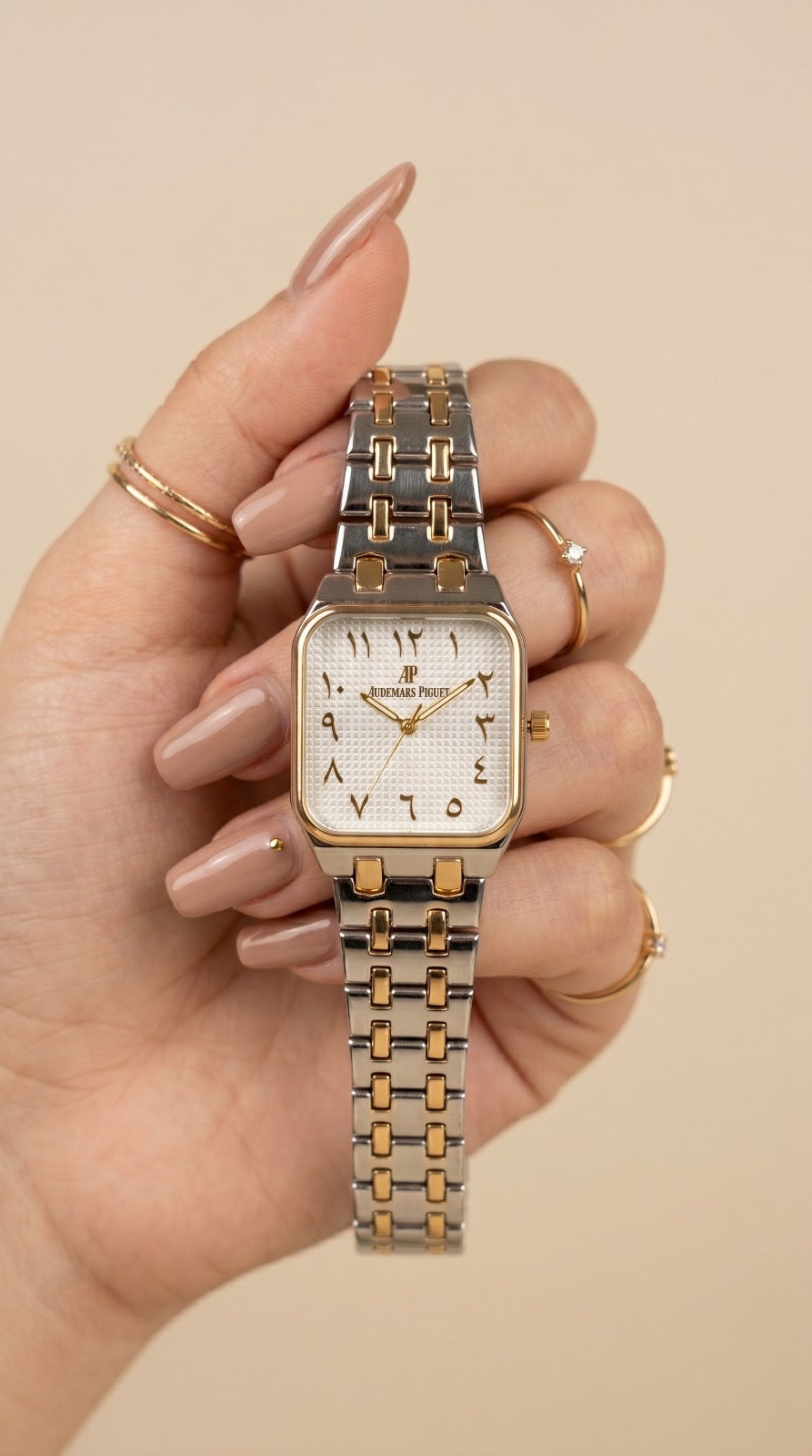 AP Arabic Two-Tone Women Watch