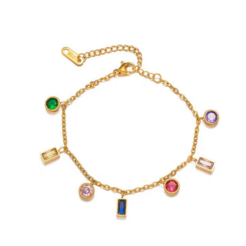 Multi-Color Charm Bracelet
