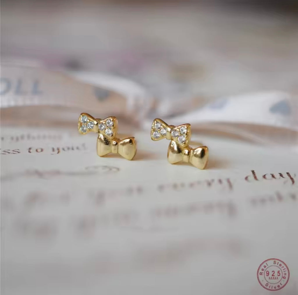 Fancy Bow Studs