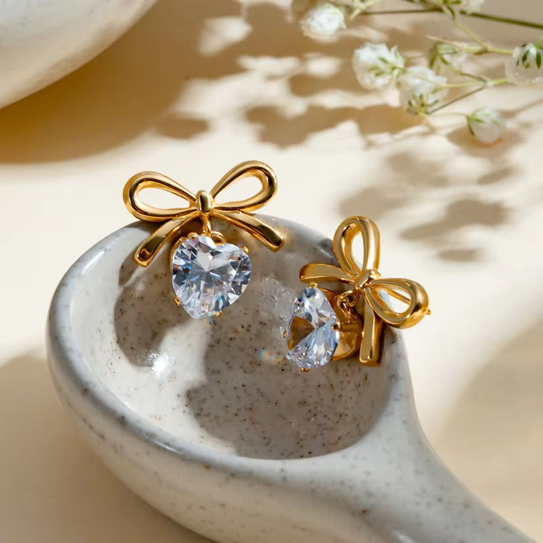 Bow of Love Earrings
