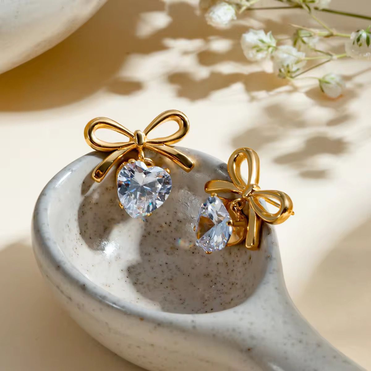 Bow of Love Earrings
