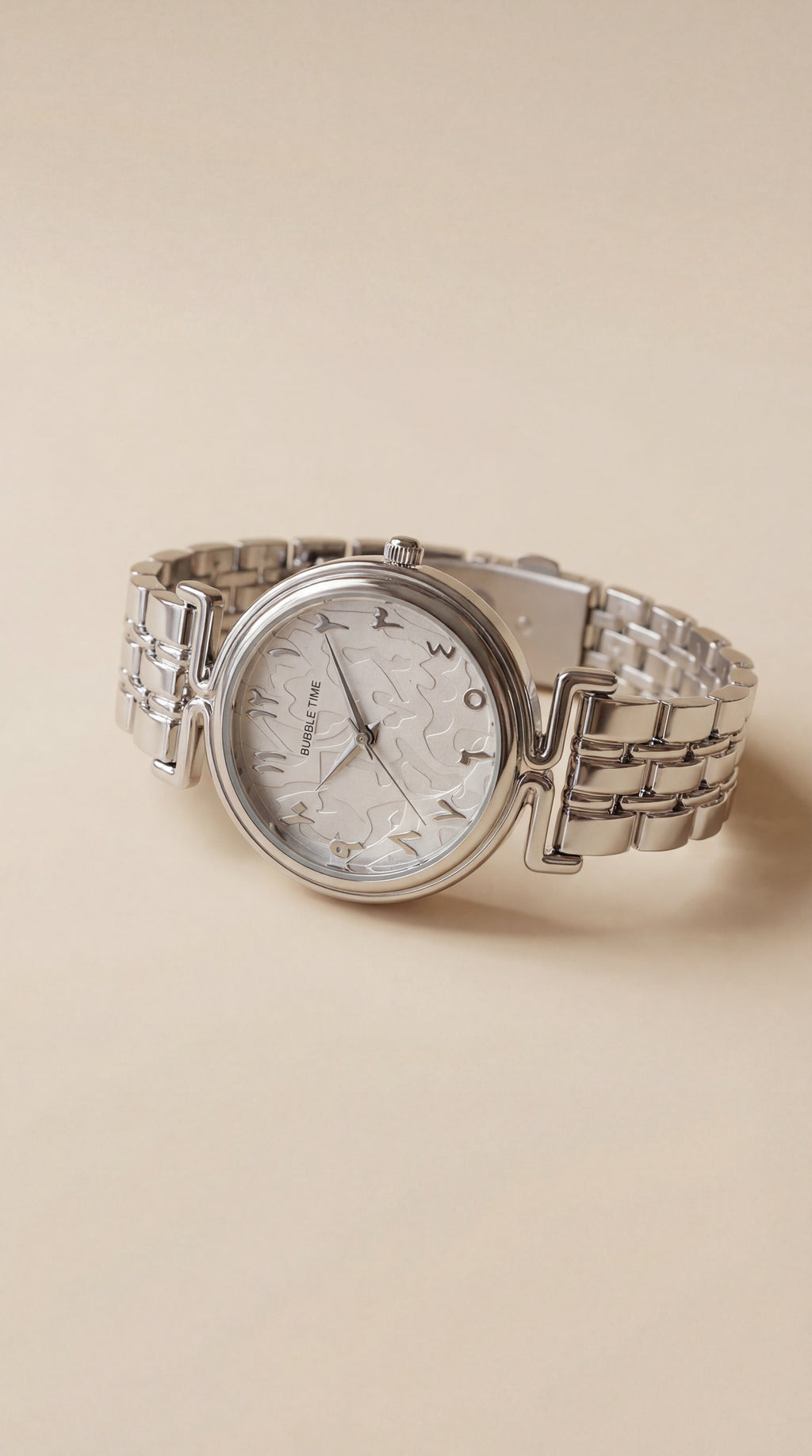 Aurora Arabic Women Watch - Silver