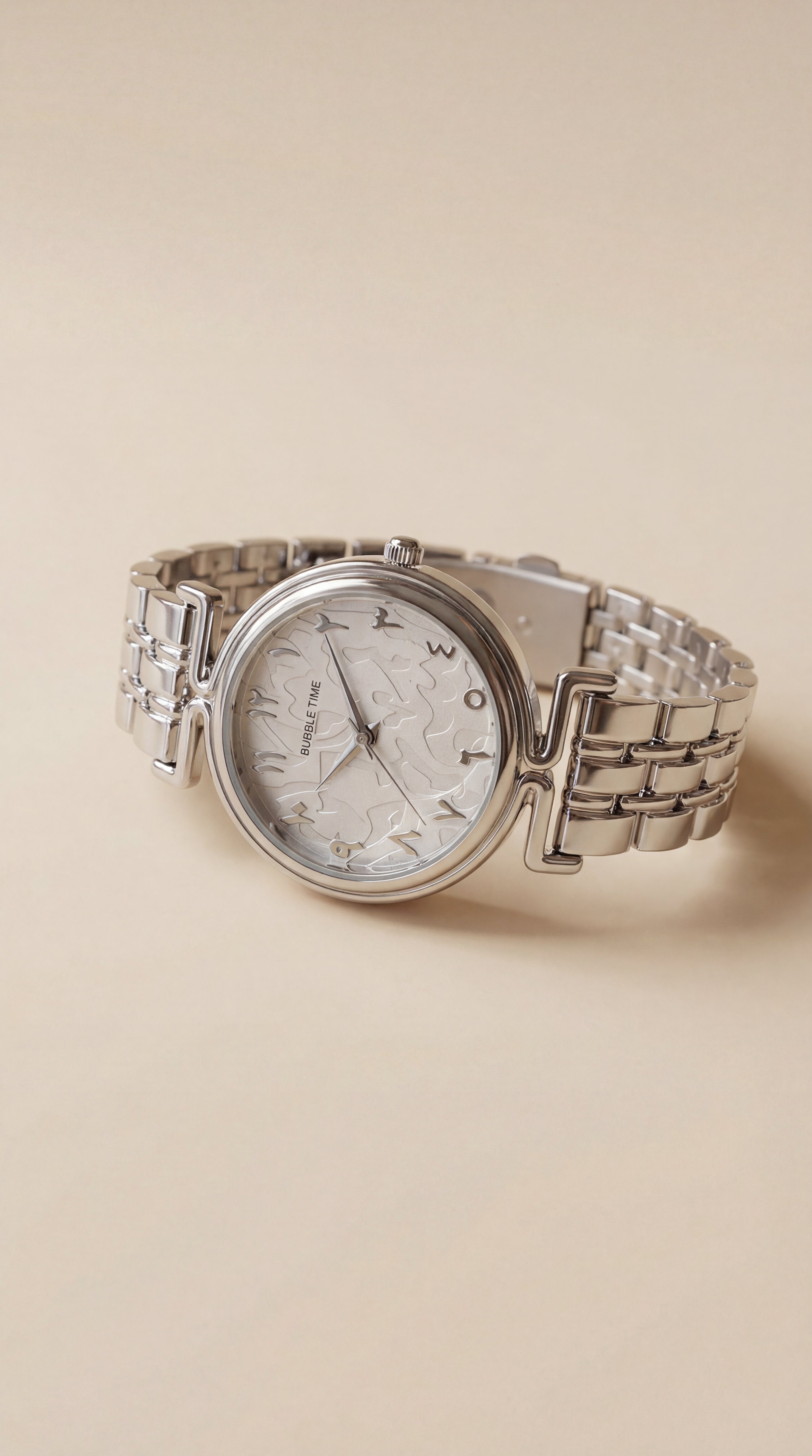 Aurora Arabic Women Watch - Silver