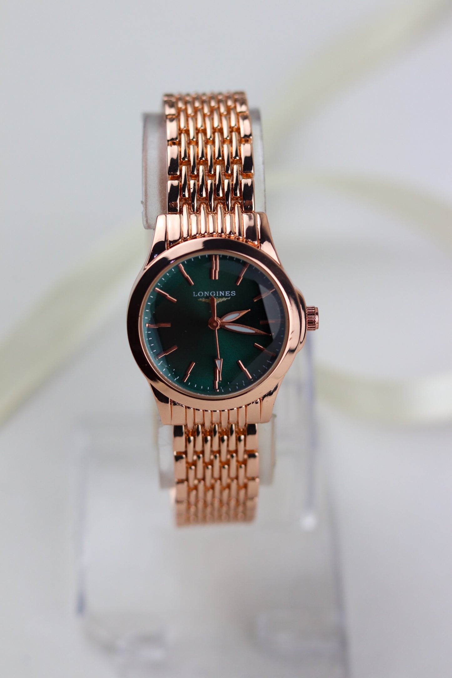 Longines Rosewood Timepiece Watch