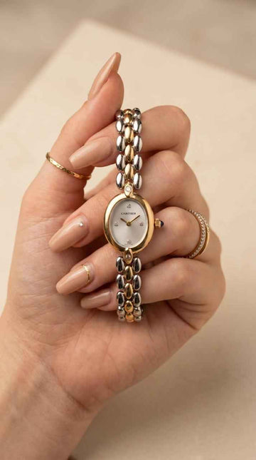 Cartier Two Tone Cocktail Women Watch