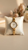 IEKE Golden Circle Time Women Watch