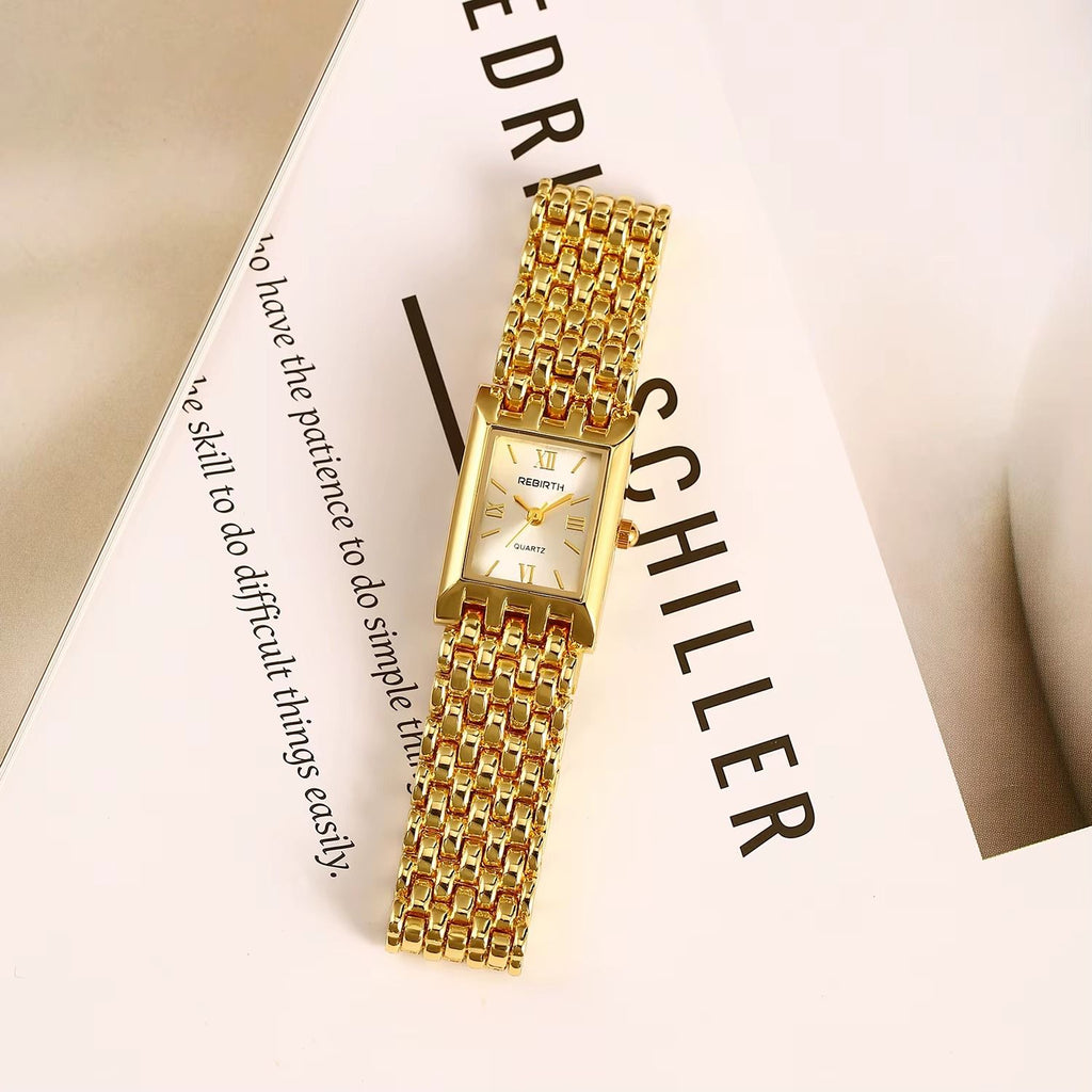 Rebirth Classic Women Watch - White Dial