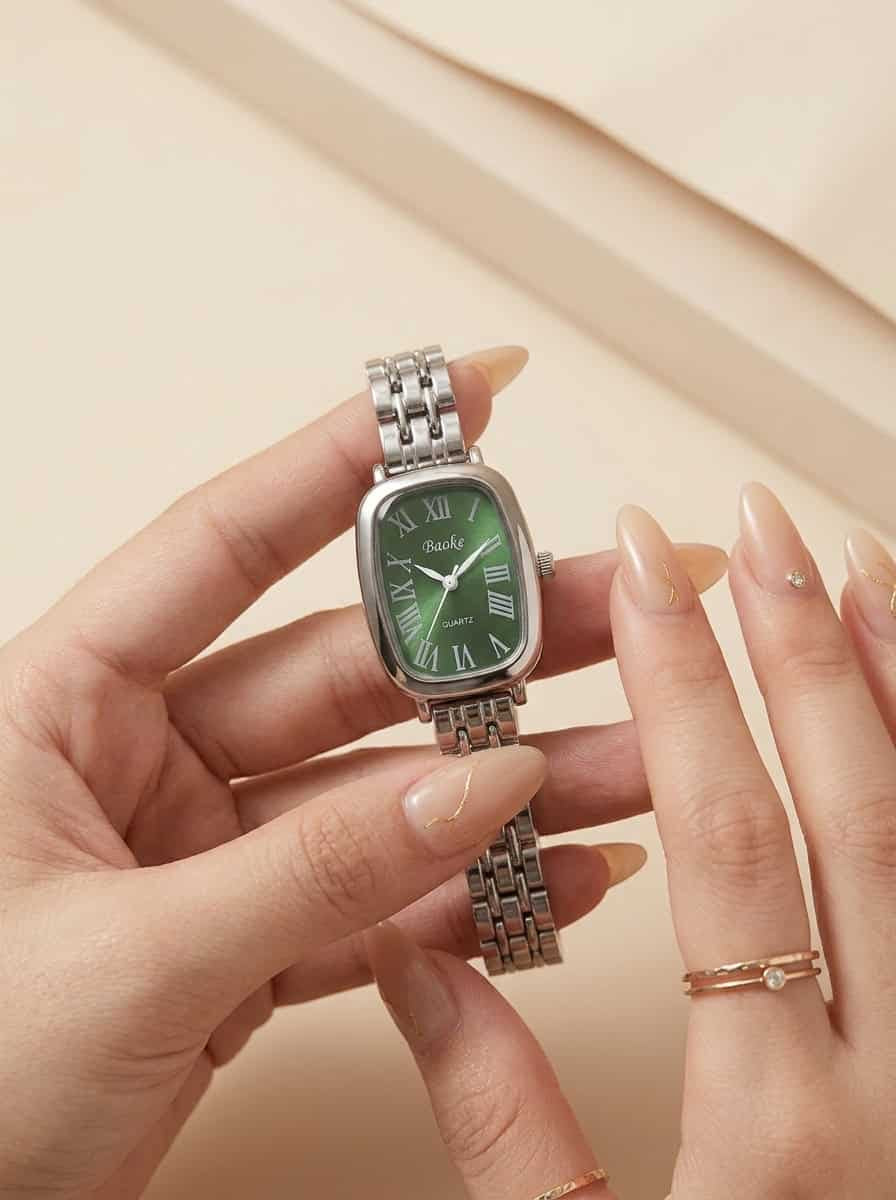 Baoke Vintage Emerald Women Watch