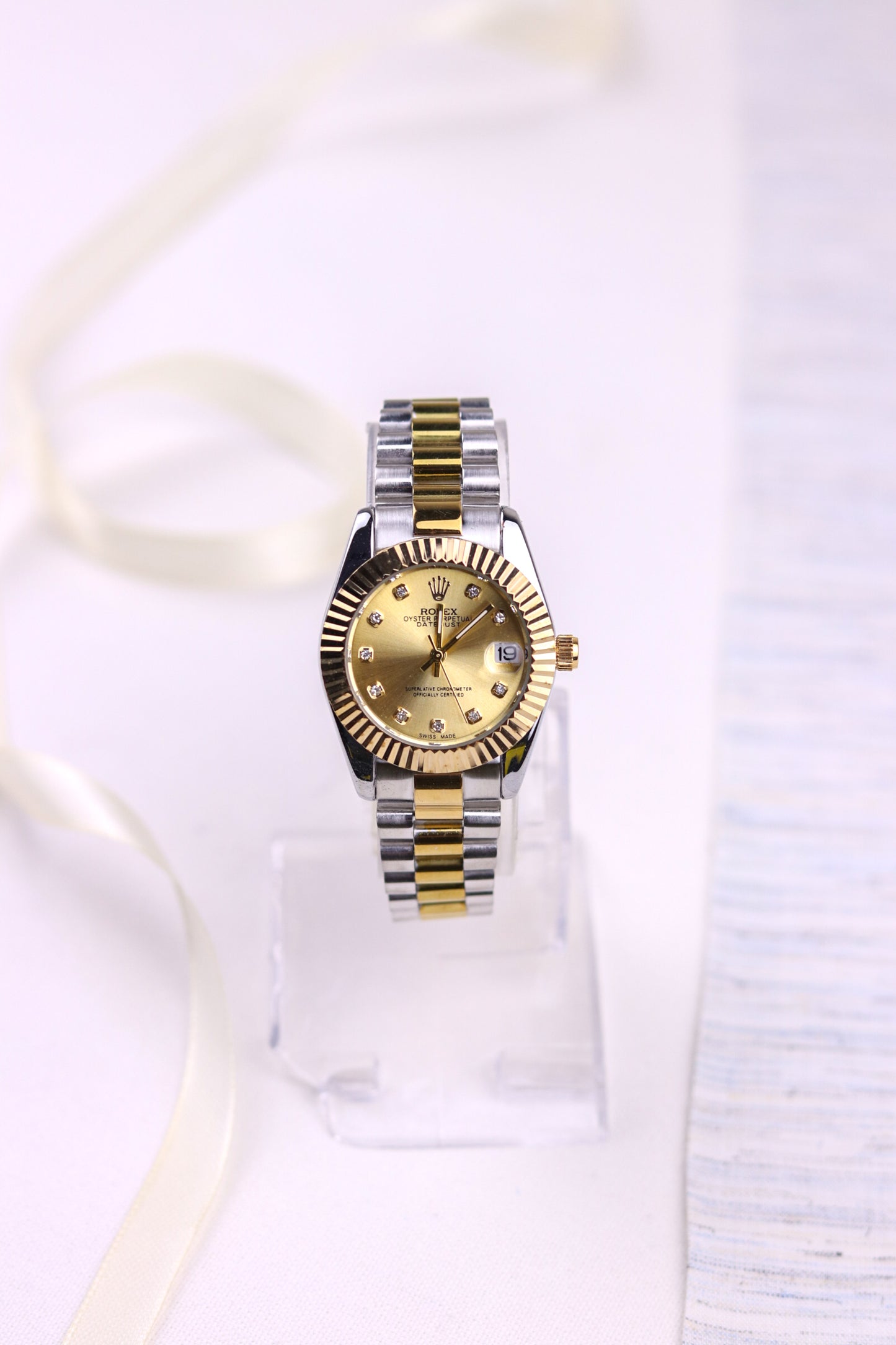 Ro-lex Majestic Era Day-Date Watch