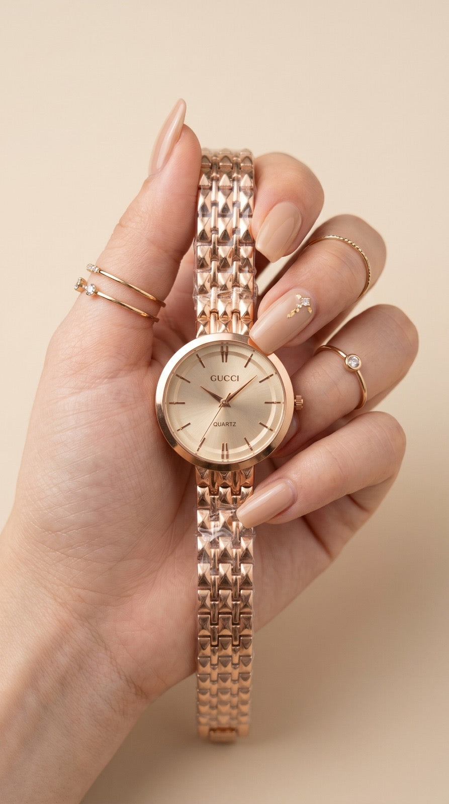 Gucci Luminous Rose Gold Women Watch