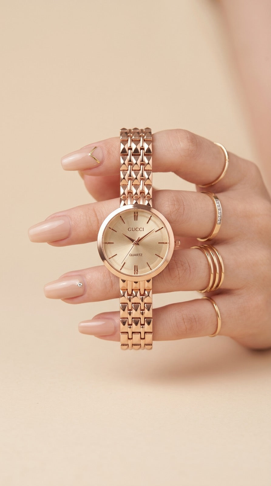Gucci Luminous Rose Gold Women Watch