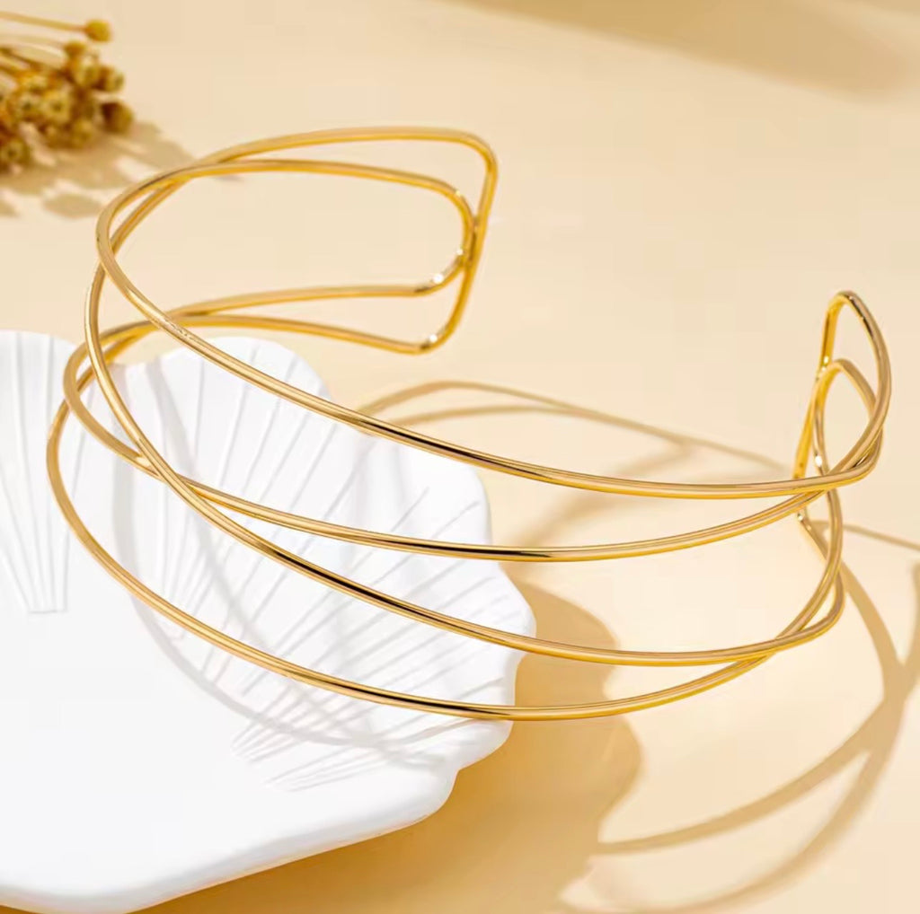 Layered Choker Necklace