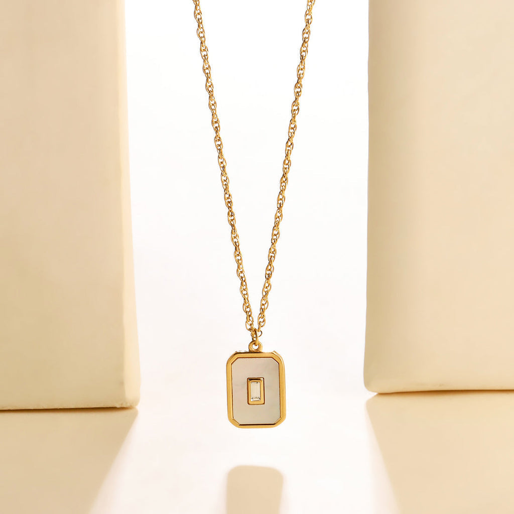 Enamel Charm Necklace