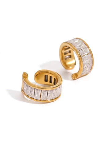 Crystal Cuff Earrings | Sparkling Earrings Pakistan