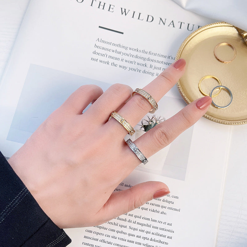 Love Cartier Stone Ring
