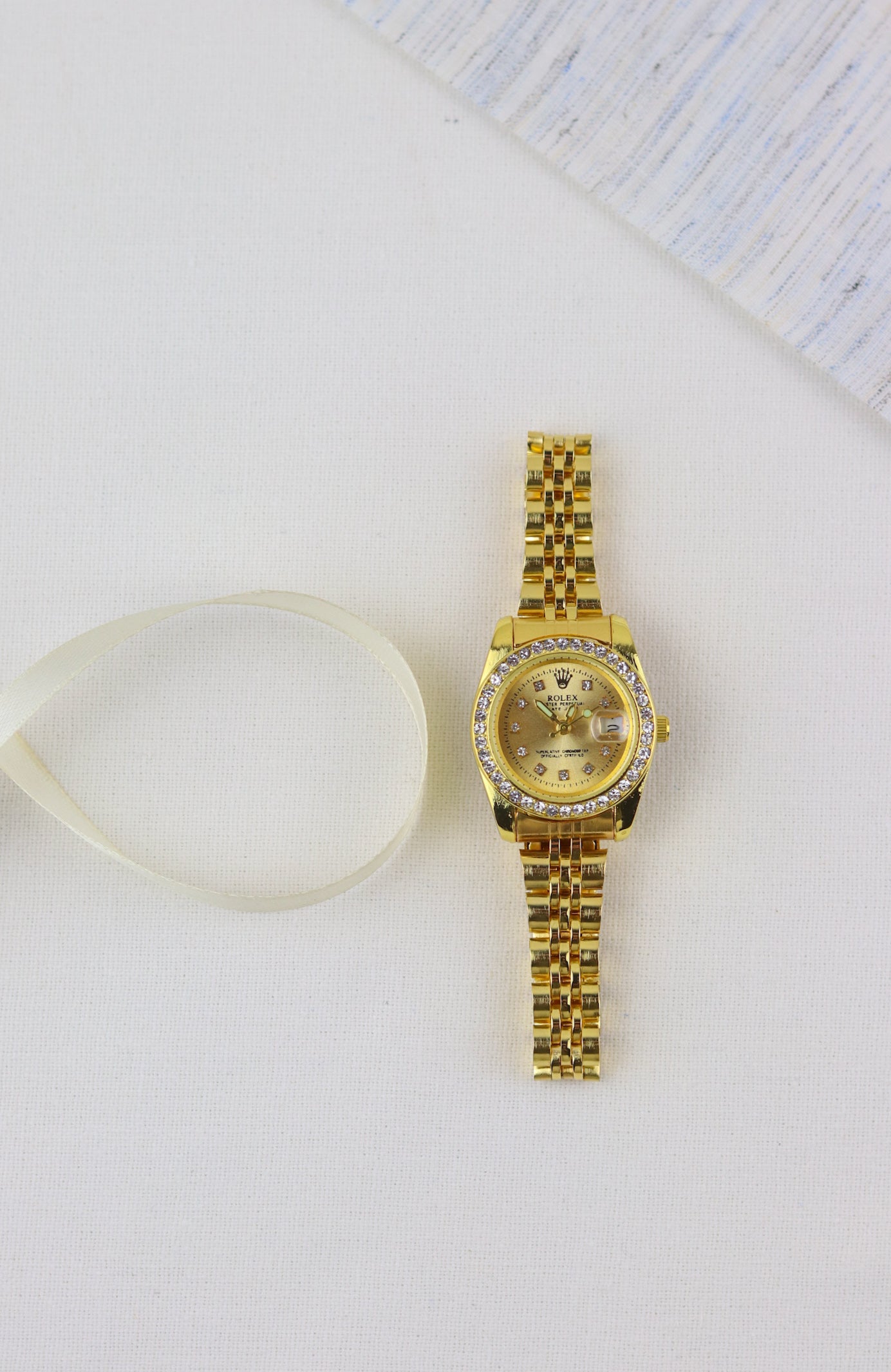Rol-ex Day-Date Gold Watch