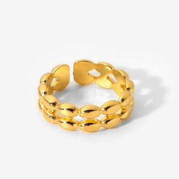 Oval Bead Ring