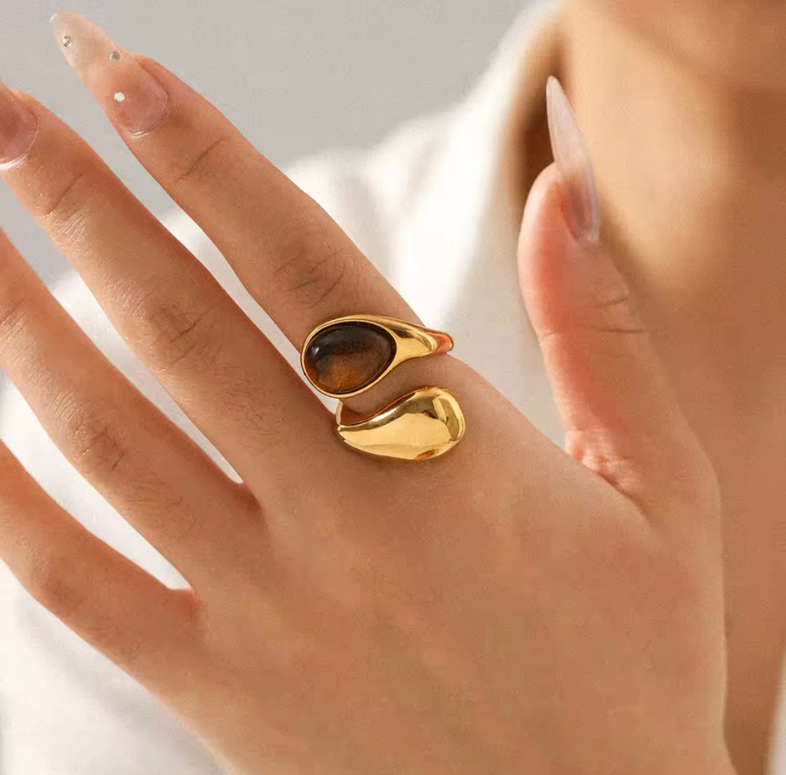 Tiger Wrap Ring