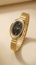 The Classic Naidu Women Watch - Black Dial