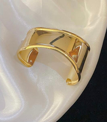 Gold Wave Cuff Bracelet