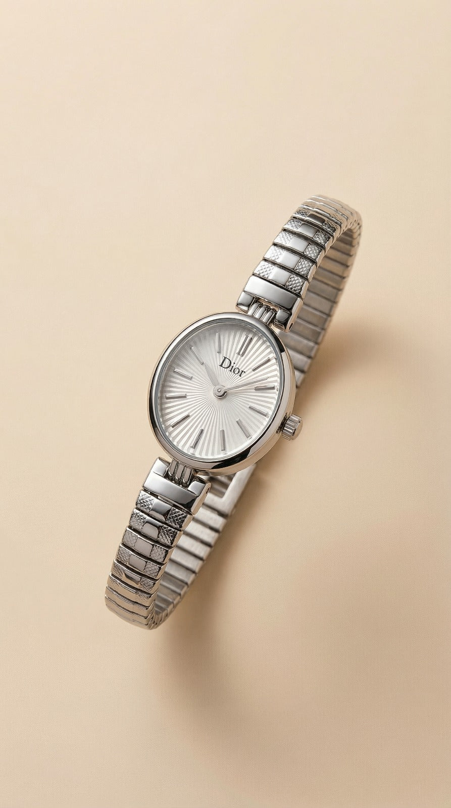 Dior Vintage Square Women Watch - Silver