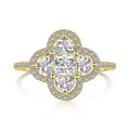 Clover Stone Ring