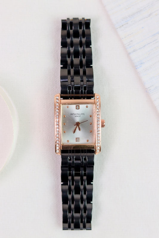 Patek Rosewood Elegance Day-Date Women Watch