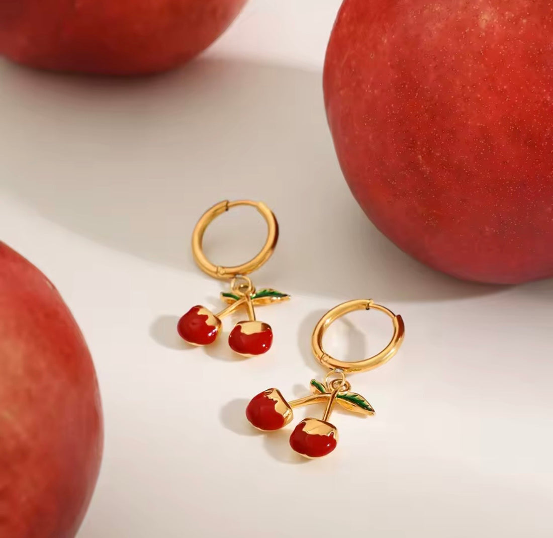 Cherry Shape Earrings