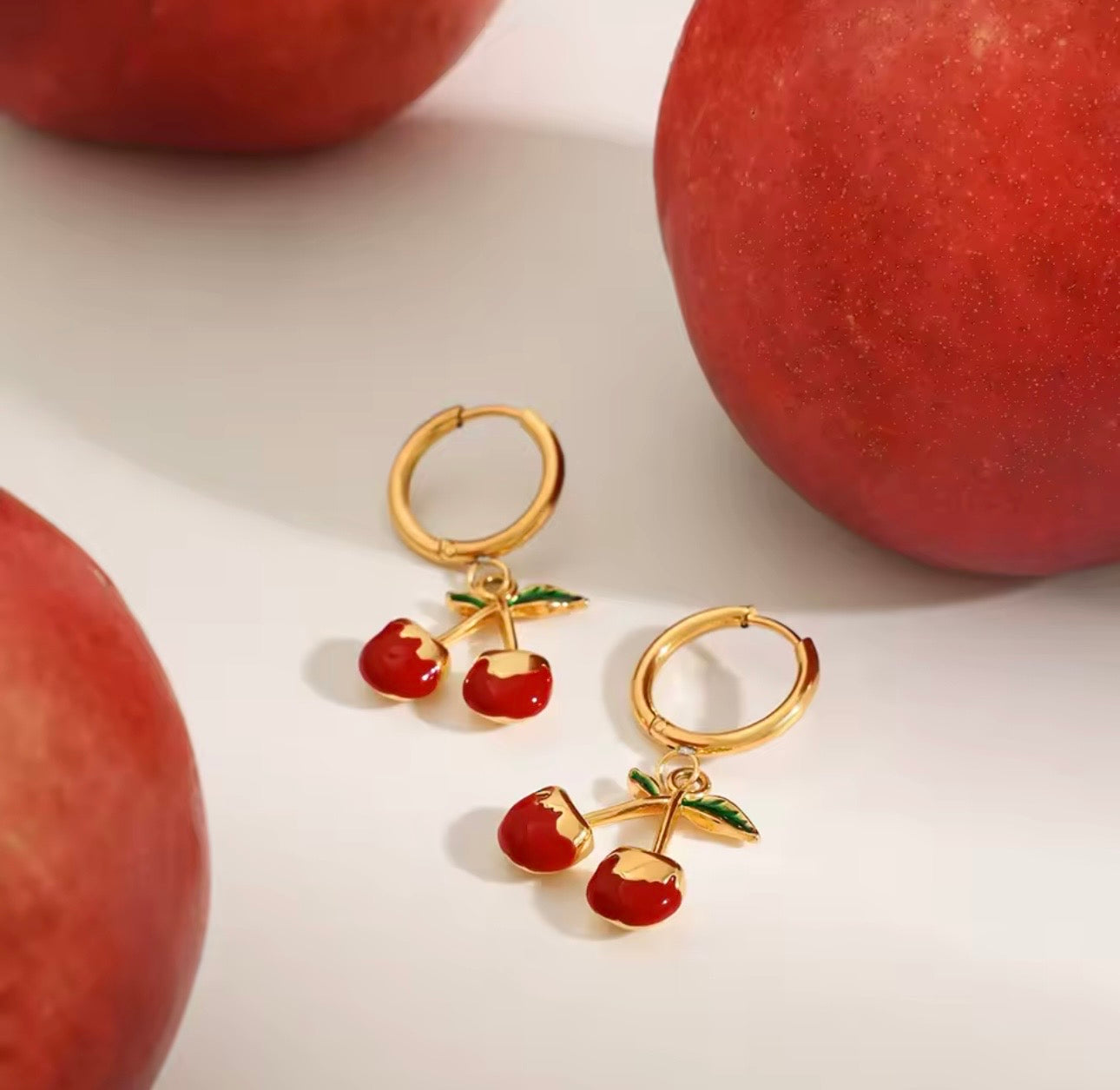 Cherry Shape Earrings