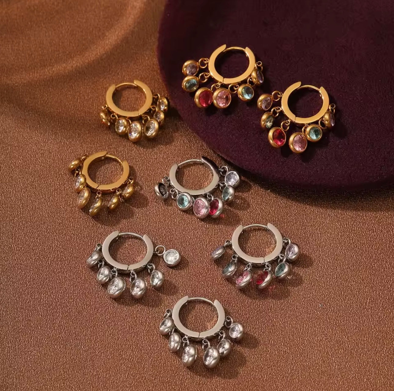 Luna Drop Earrings gift packaging Jewelistic Pakistan