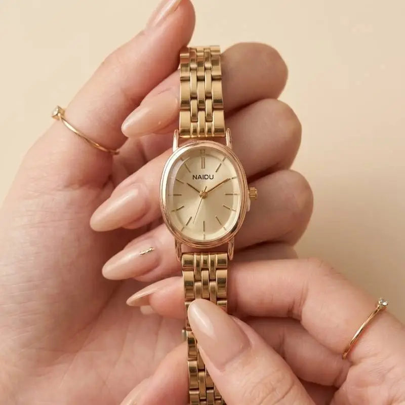 Naidu Classic Oval Women Watch – Timeless Jewellery for Women Pakistan with Luxury Oval Design