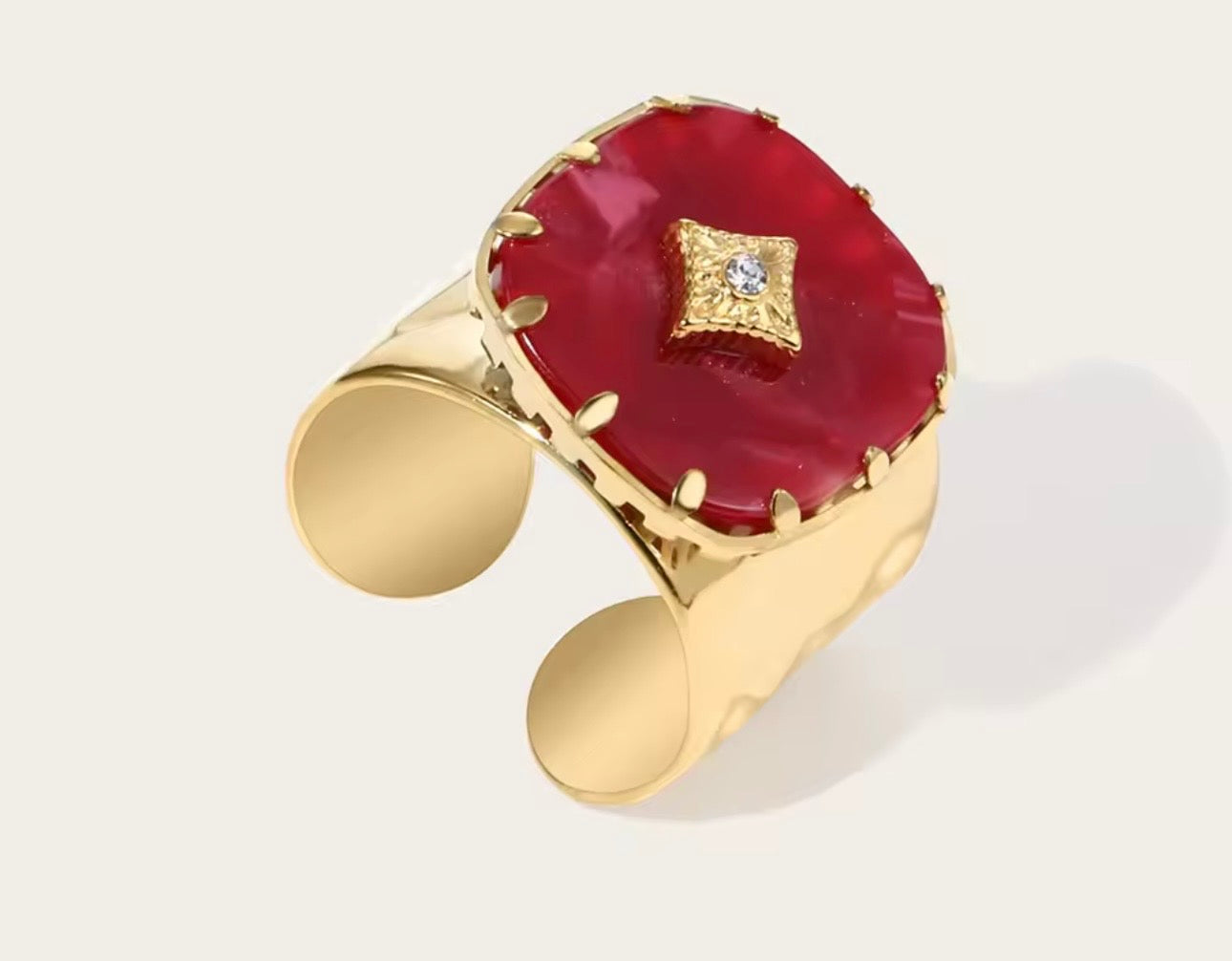 Vintage Ruby Ring