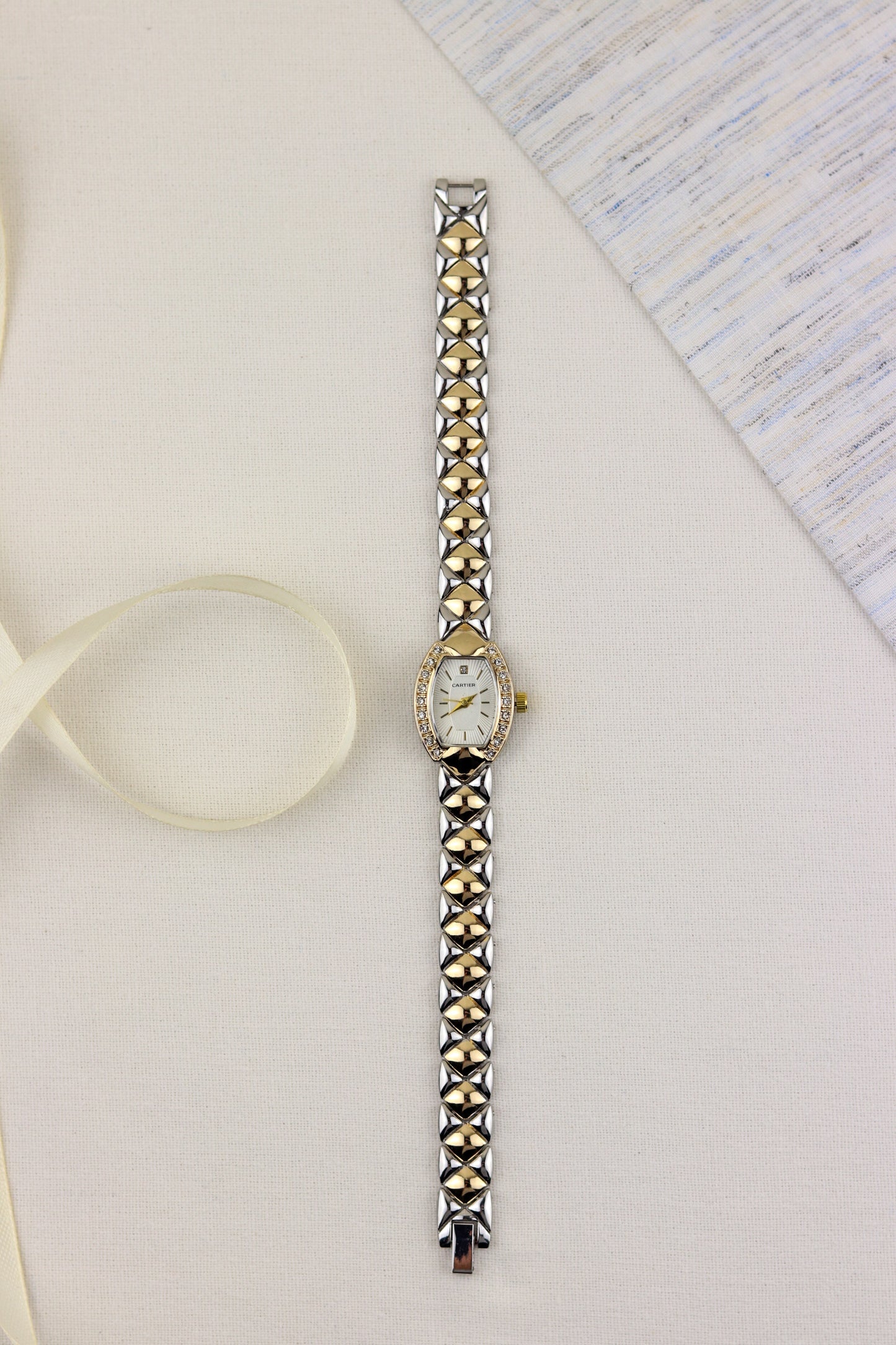 Cartier Diamond Elegance Two-Tone Watch