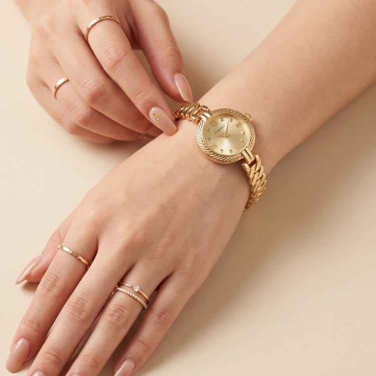 Versace Golden Women Watch
