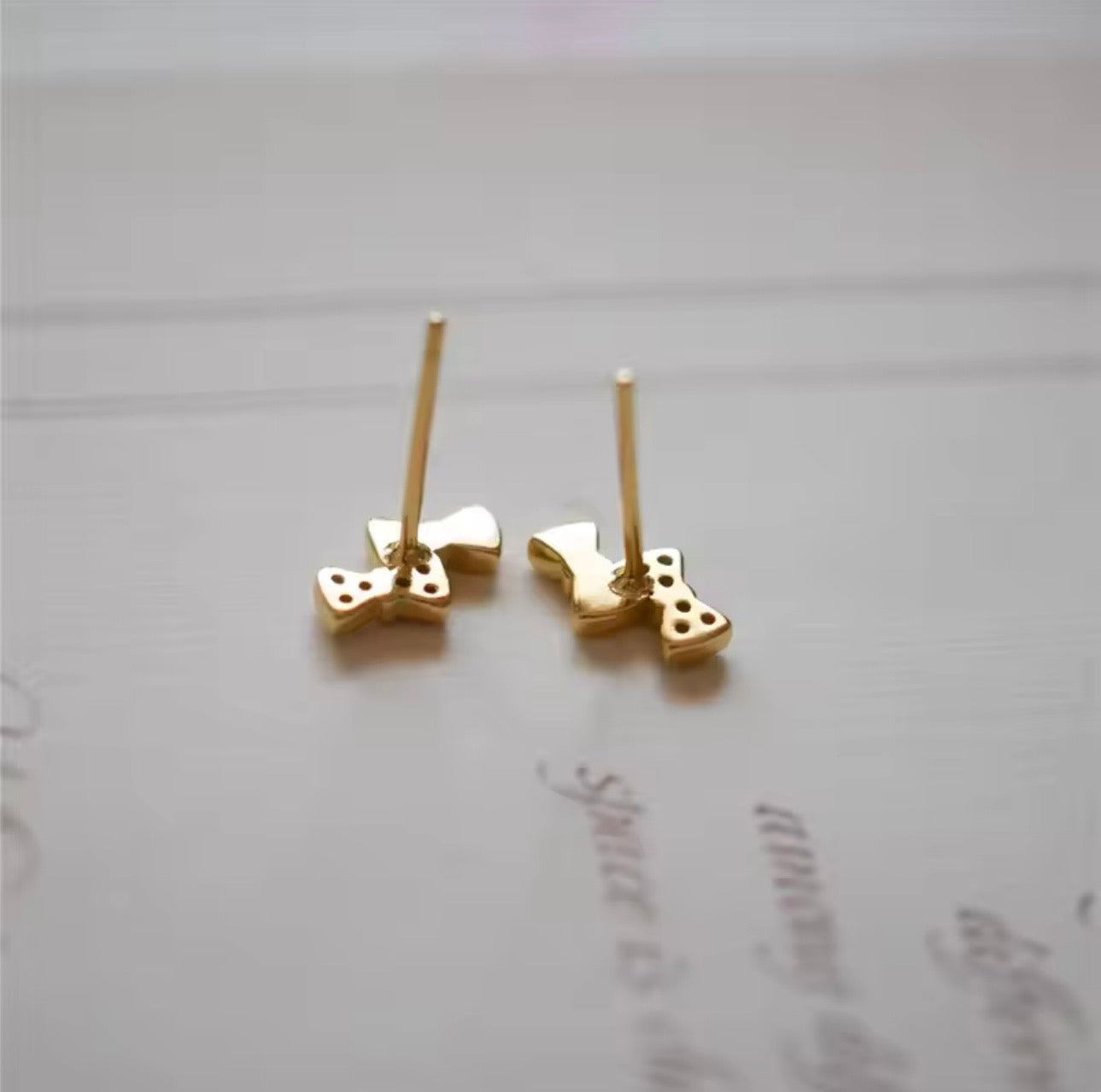 Fancy Bow Stud Earrings for Women | Elegant Stud Earrings Pakistan