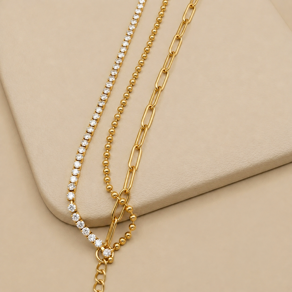 Three Layered Bracelet