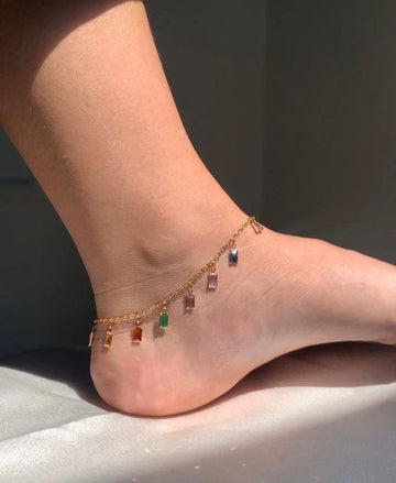 Multi Charm Anklet