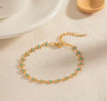 Turquoise Flower Bracelet