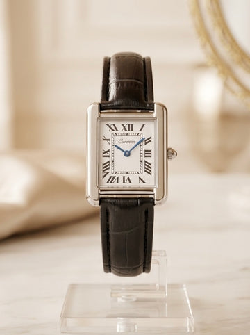 The Heritage Tank Women Strap Watch