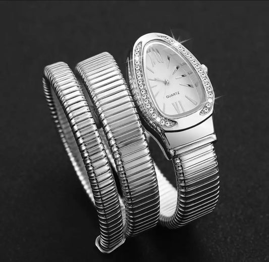 BVLGARI Snake Watch - Silver