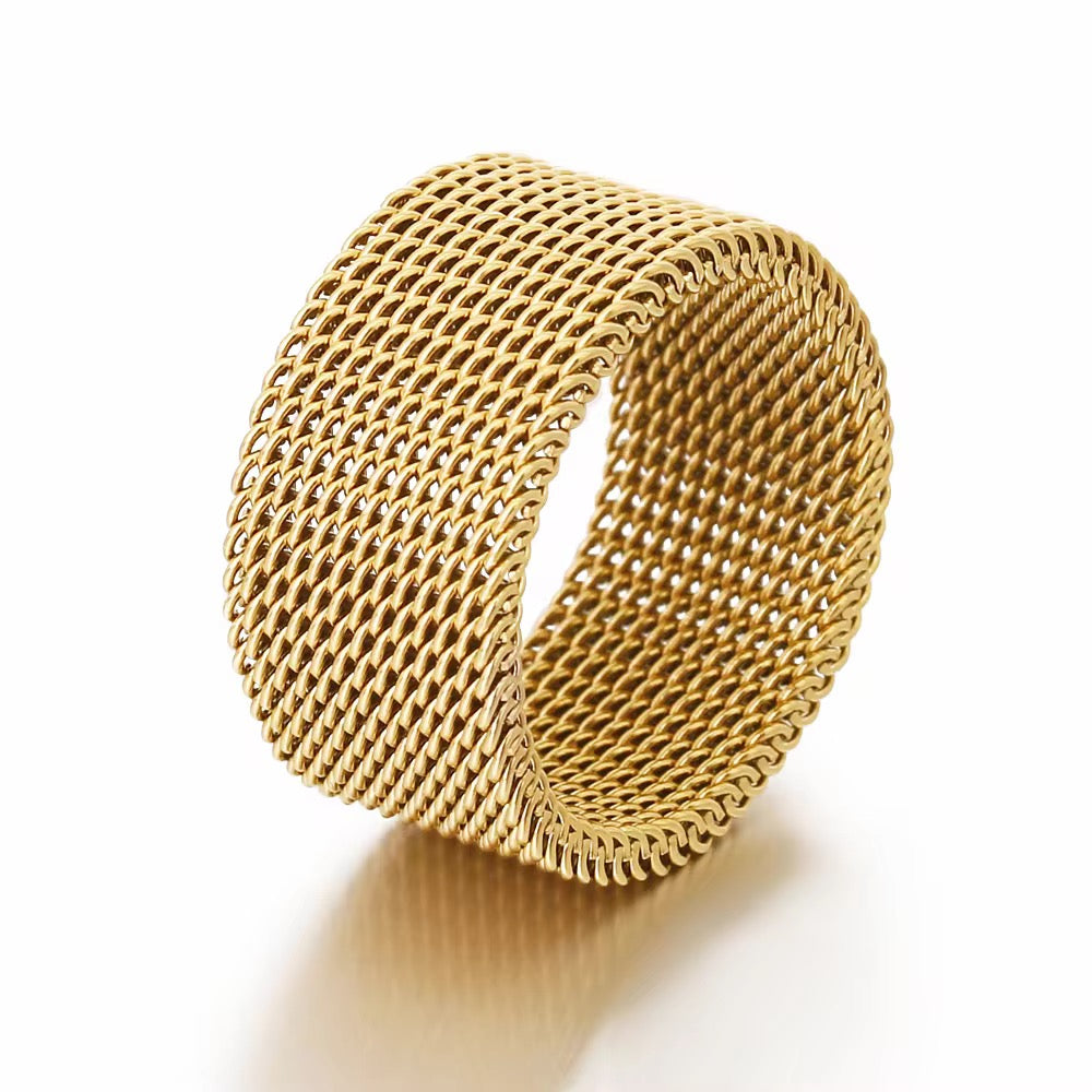 Mesh Band Ring