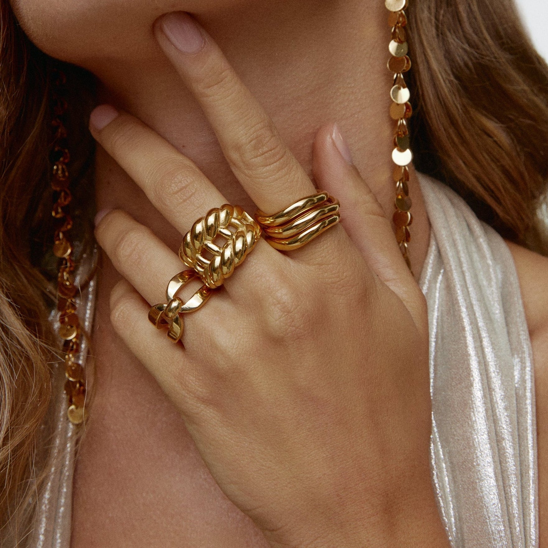 Chain Adjustable Ring