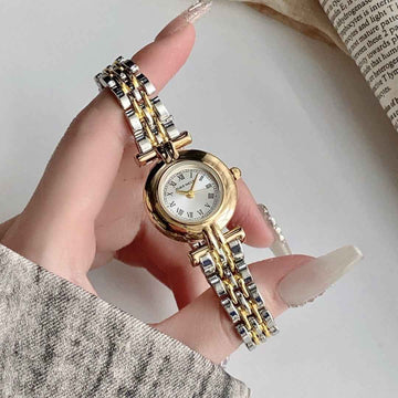 Nostalgia Two Tone Women Watch