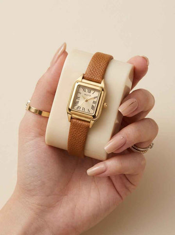 Heritage Square Women Strap Watch