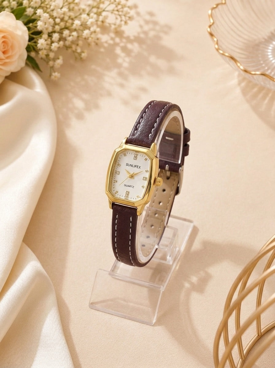 Sunlifex Retro Women Strap Watch