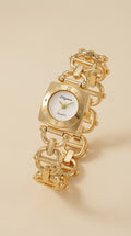 Roman Golden Chain Women watch