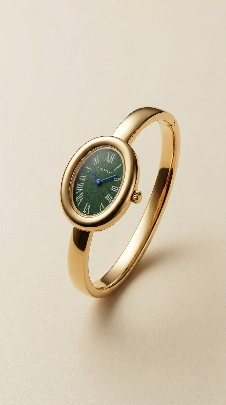 CARTIER Watch Bangle - Green Dial