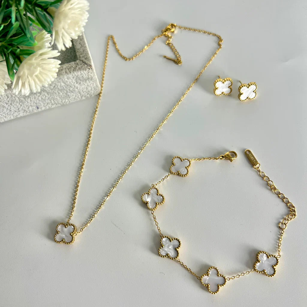 Clover Jewellery Set