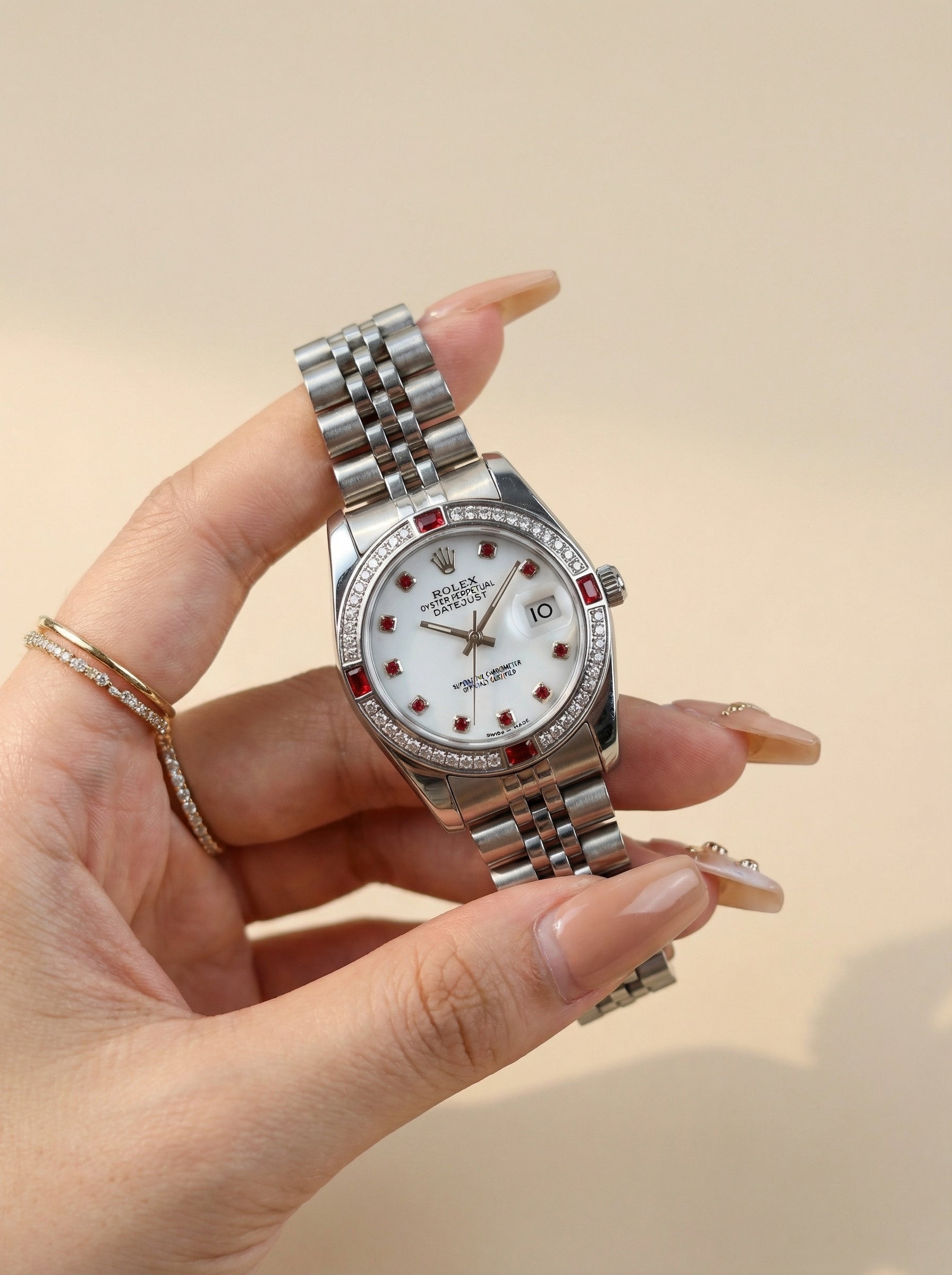 Ro-lex Date Royale Women Watch