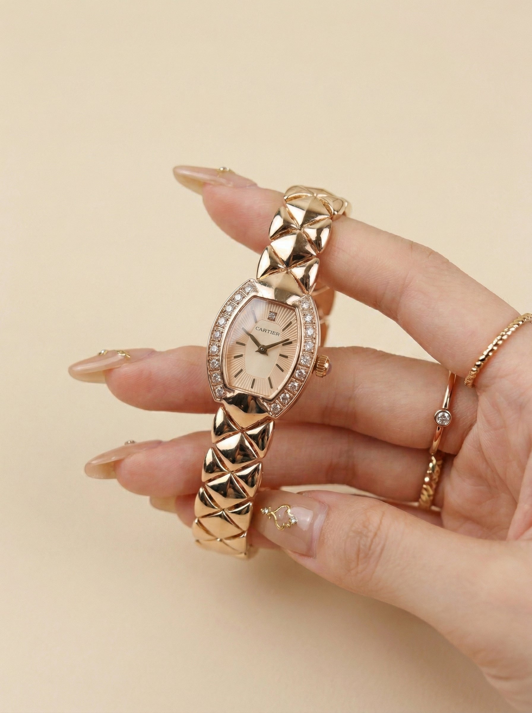 Cartier Rose Elegance Women Watch